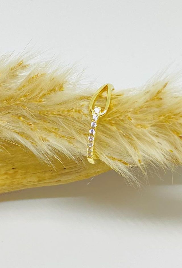 Freja ring guldbelagt