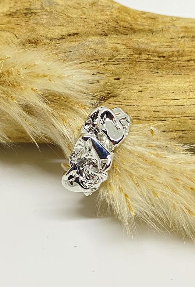 Alma ring sølvbelagt