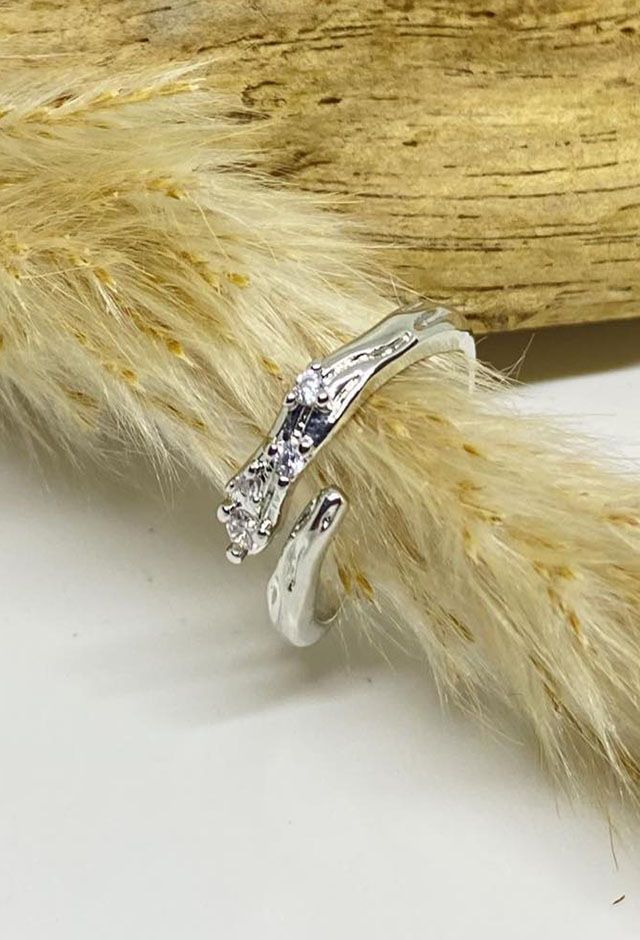 Molly ring sølvbelagt