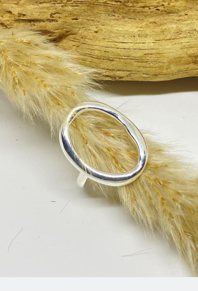 Victoria ring sølvbelagt