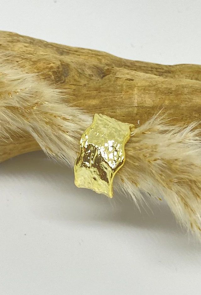 Luna ring guldbelagt