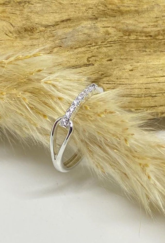 Freja ring sølvbelagt